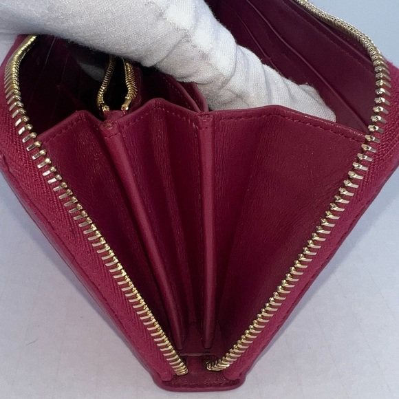 🩷PRADA | Tessuto Nylon Quilted Continental Flap Wallet Ibisco | Beautiful!! 💕 - Picture 15 of 16